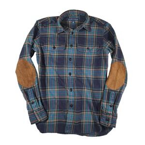 Ralph Lauren Womens Plaid Flannel Shirt 4 Small